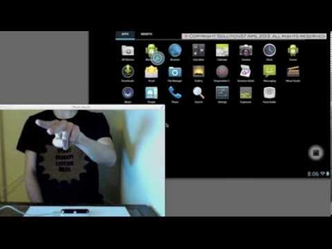 Integration Of Android Open Source Project With Leap Motion Youtube