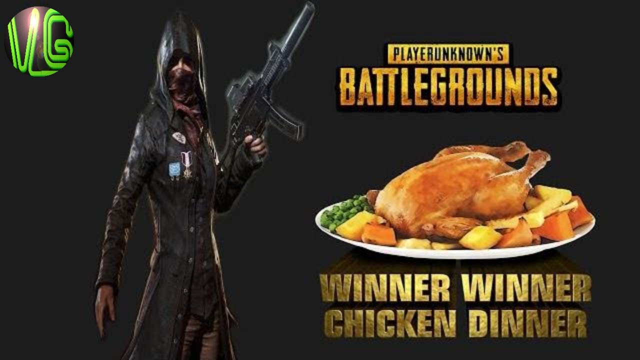 My First Chicken Dinner PlayerUnknown's Battlegrounds - PUBG Highlights