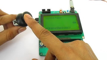 Analog Joystick Interface with AVR Micro !