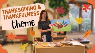 Toddler and Preschool Thanksgiving Theme