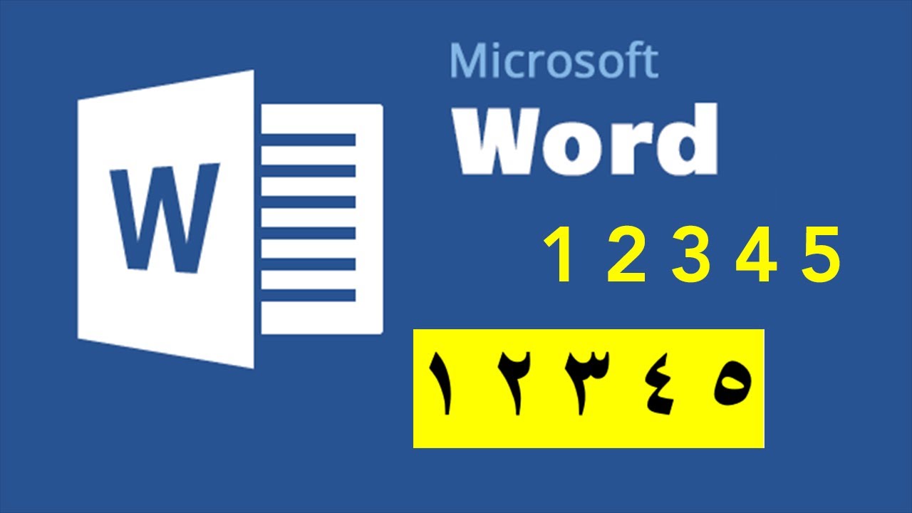 How to type arabic numbers in word - CompuTech22