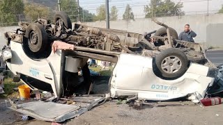 Volcadura De Transporte Público Deja 18 Lesionados Y 2 Fallecidos. Qepd. JB