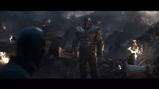 Avengers Endgame Iron man, cap and thor vs thanos