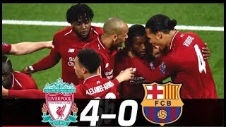 Liverpool vs barcelona 4 - all goals and highlights ucl 2019 hd from
the stadium