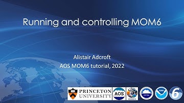 Tutorial: Running and controlling MOM6