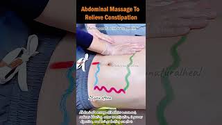 Abdominal Mage To Relieve Constipation