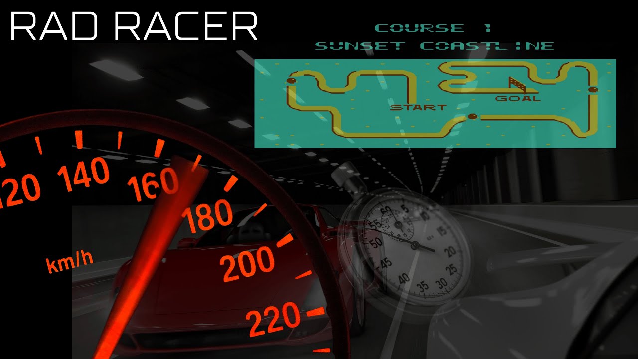 Rad Racer Map 💥 Full Throttle! Extreme Speed in Rad Racer Map 1! 🚗⚡ - YouTube