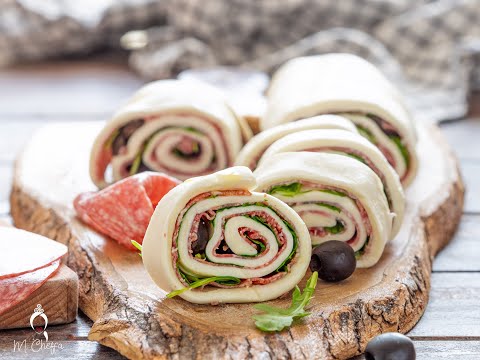 Rotolo di mozzarella al salame