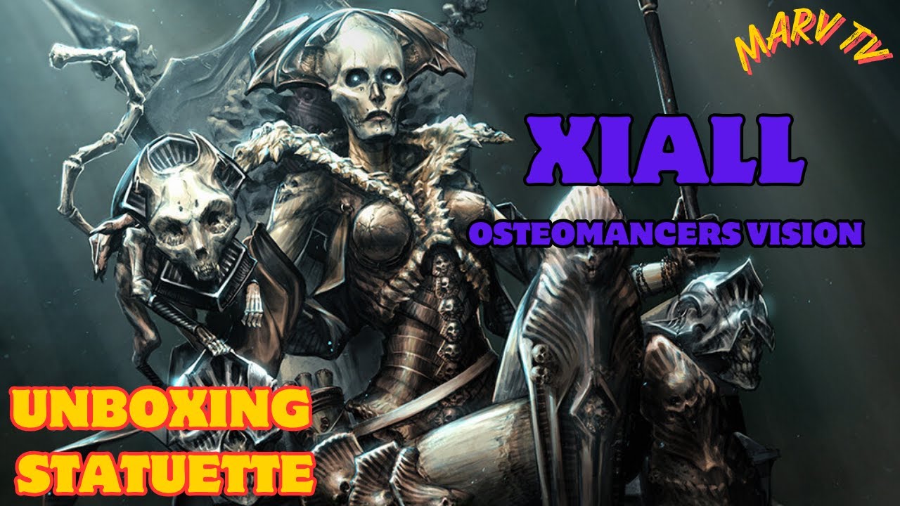 💀 Xiall — Osteomancers Vision (Court of the Dead) — Unboxing Collector