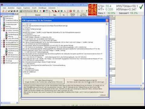 KfW  XML - Schnittstelle zur Onlinebeantragung / ROWA - Soft GmbH EnEV Wärme und Dampf