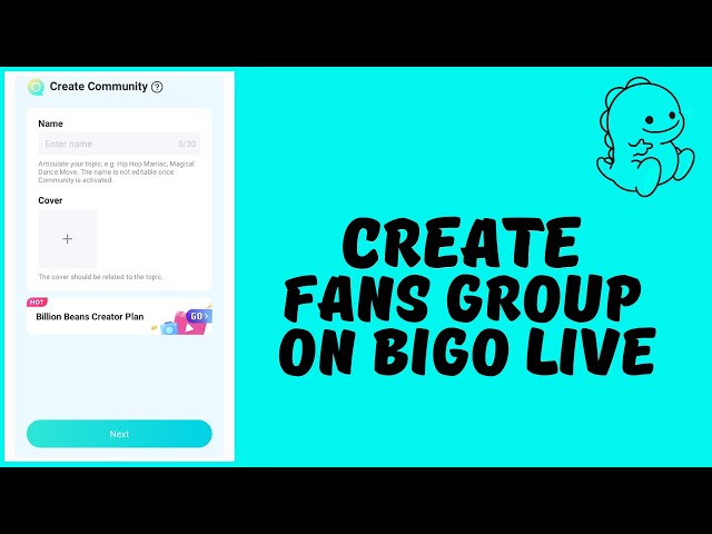 How To Create Fans Group On Bigo Live class=