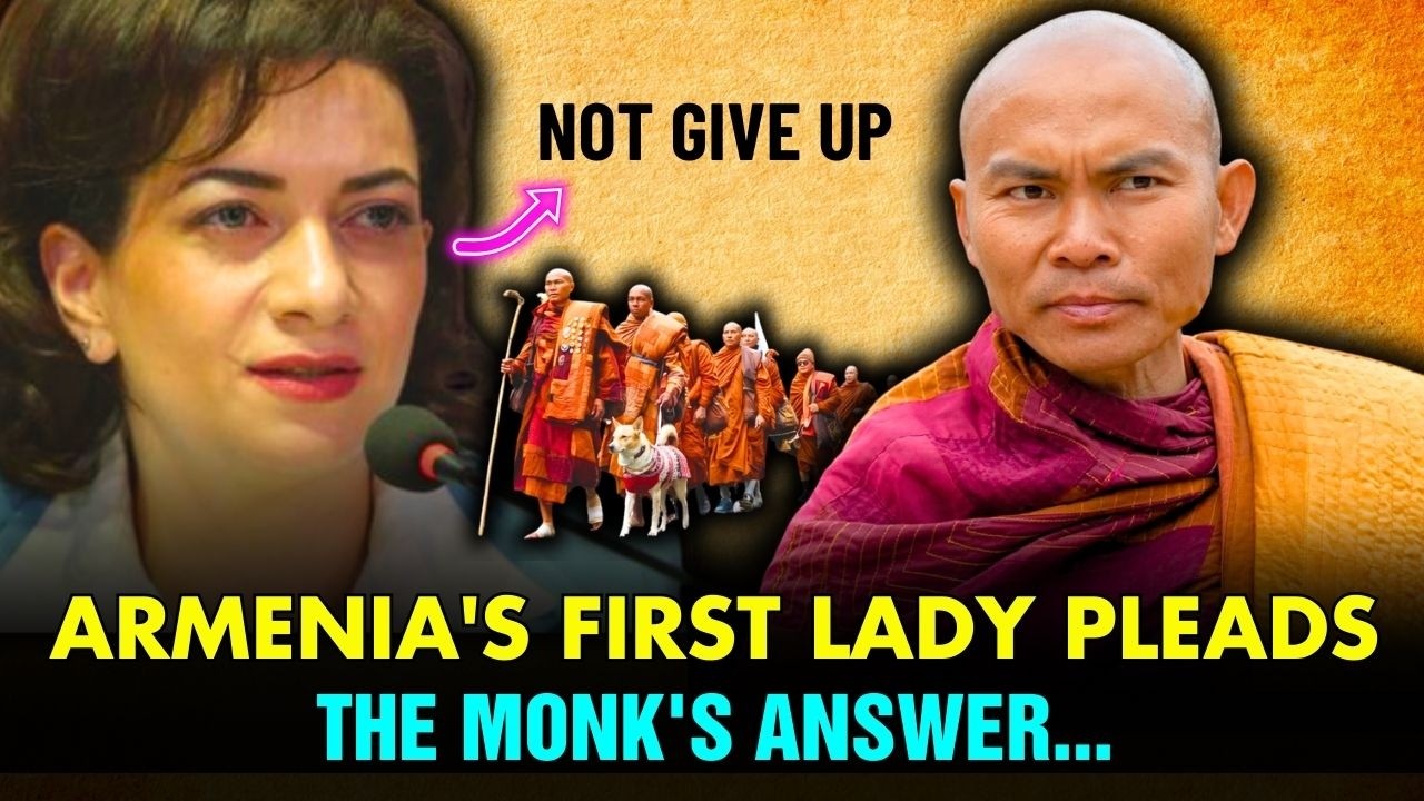First Lady of Armenia's tearful plea — The Monk reveals why this brings hope to the world