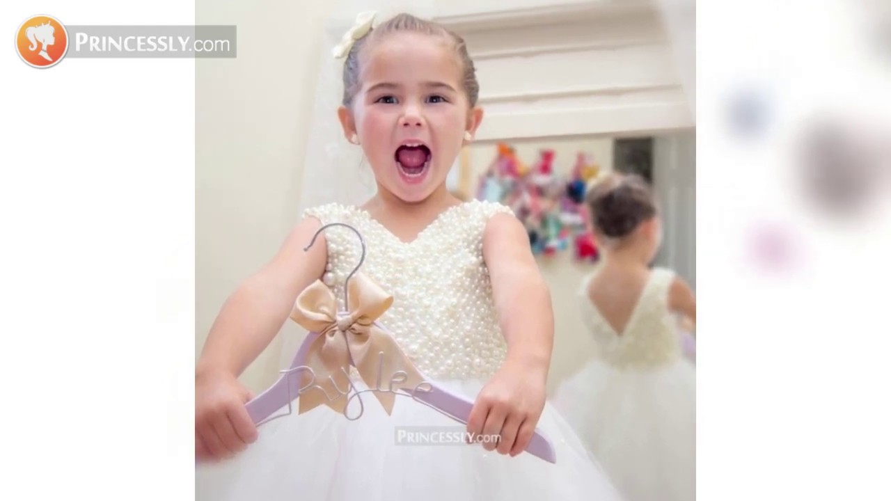 Tulle Wedding Flower Girl Dresses | Princessly Dresses