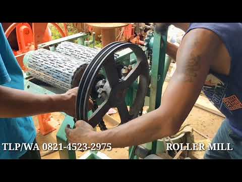 Membuat Mesin Giling Batu Roller Mill