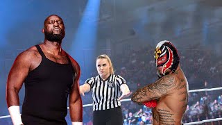 Rey Mysterio vs Omos Match