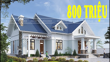 Mô hình hóa từ 3D thành video nhà cấp 4 mái thái cho chú Hạnh tại Thái Nguyên