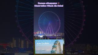 Ain Dubai Observation Wheel / Колесо обозрения 🎡 #enjoy #life #travel #lifestyle #aindubai