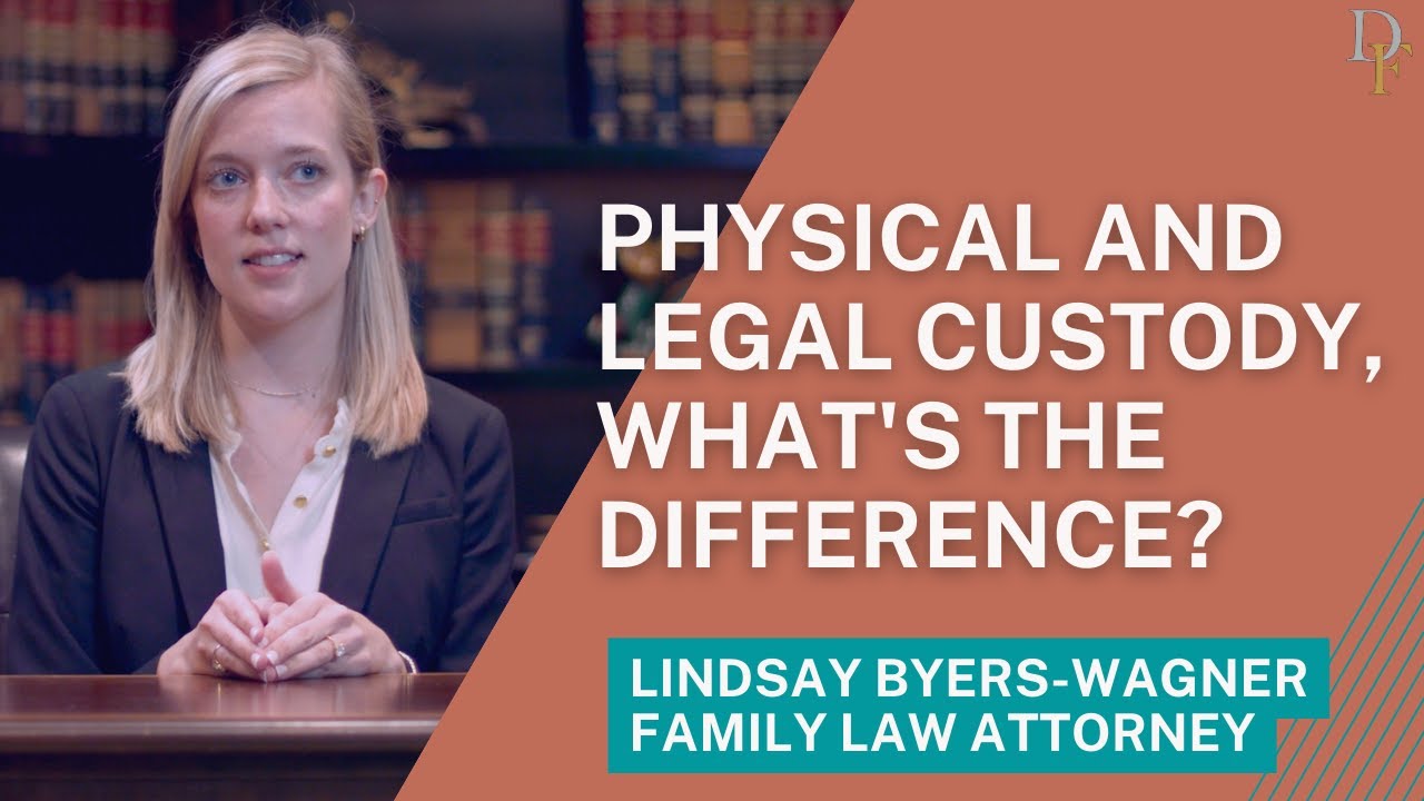 Physical vs. Legal Custody, What's the Difference? YouTube