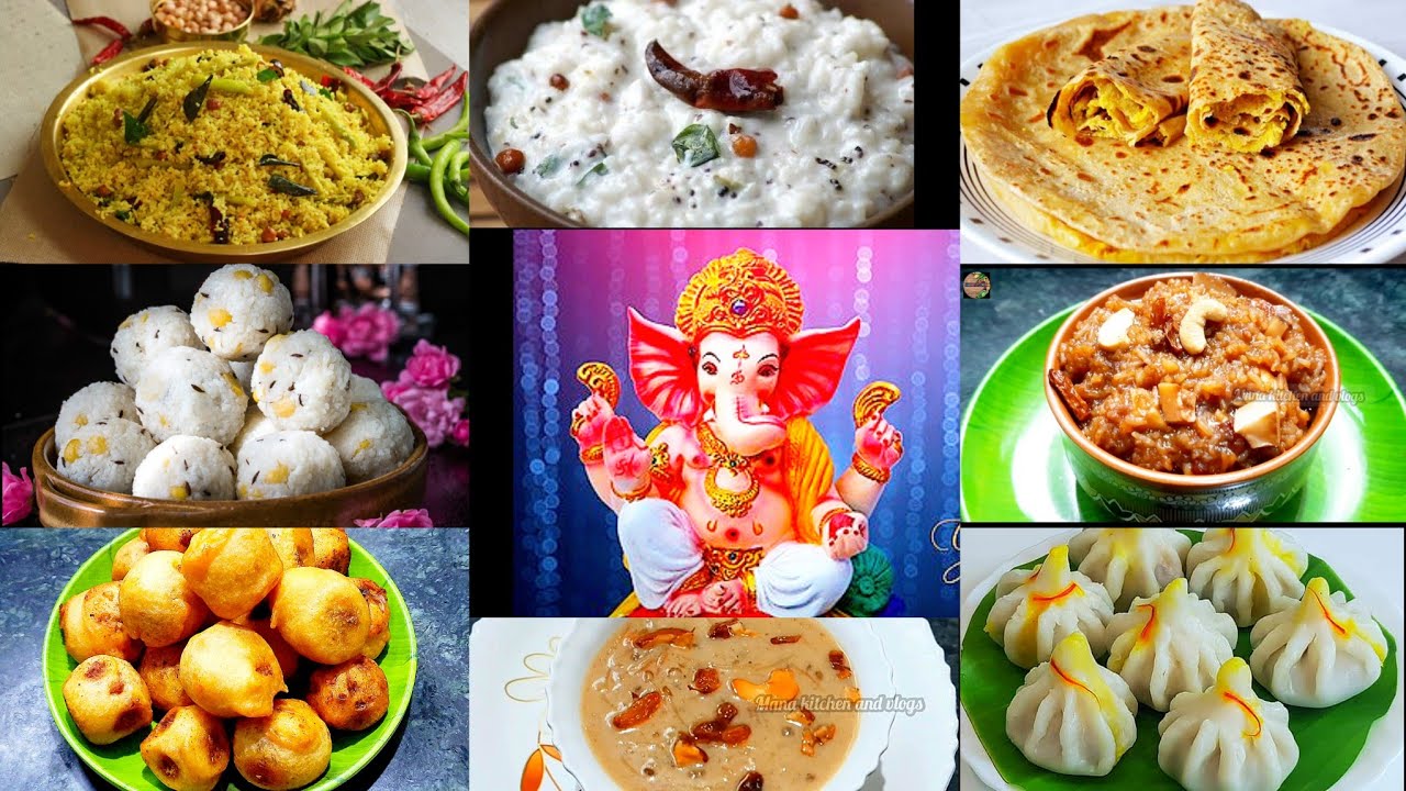 vinayaka chavithi prasadam recipes ganesh chaturthi special prasadam