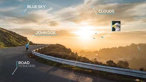 Line Call Outs and Lower Thirds | After Effects Template | Elements