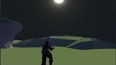 Unity third person controller test with Mando