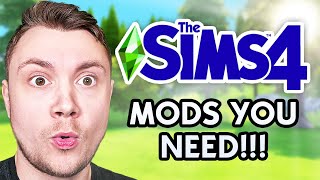 Mods I use to enhance The Sims 4 (for realistic gameplay)