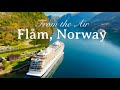 Flam (Norway) Summer | Fjord Trip from Oslo/Bergen | Bucket List Holiday Location | From the Air 4K
