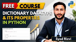 Dictionary Datatype & Its Properties in Python | Dictionary Datatype in Python | Python Full Course
