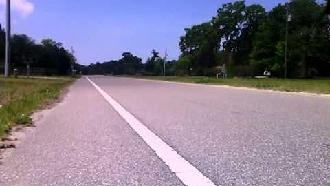 1st run video of my Rustler 100mph Momba monster