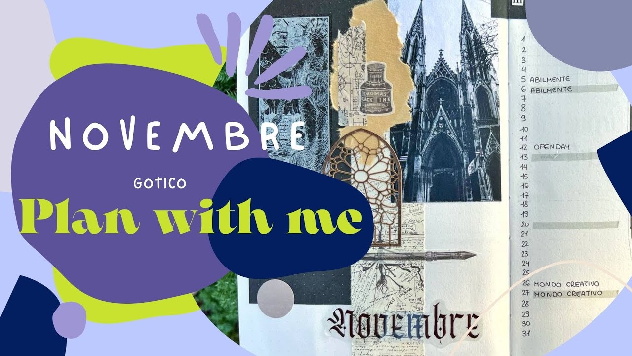 Plan with me: Novembre