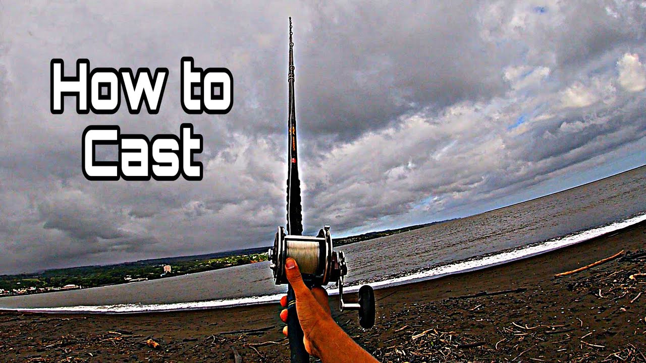 How to CAST A ULUA POLE/ulua fishing/fishing in hawaii 