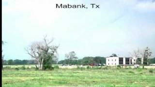 Gun Barrel City Waterspout and Maybank, Texas Tornado 4-26-11
