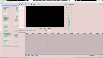 Sony Vegas Pro  / Tutorial / Getting Started / Setting up workflow