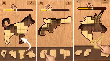 BlockPuz : Wood Block Puzzle, Gameplay, Android, iOs