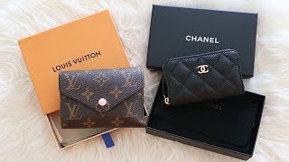 COMPACT WALLET COMPARISON 🤗 Louis Vuitton Rosalie vs. YSL