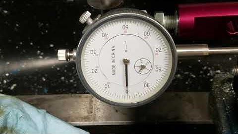 X Axis Backlash Test