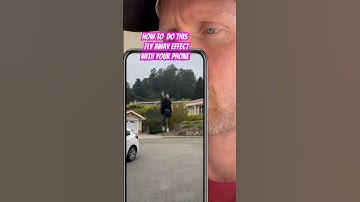 Do this EASY superhero fly away effect with your phone📱 #vfx #flyaway #superhero #tutorial #capcut