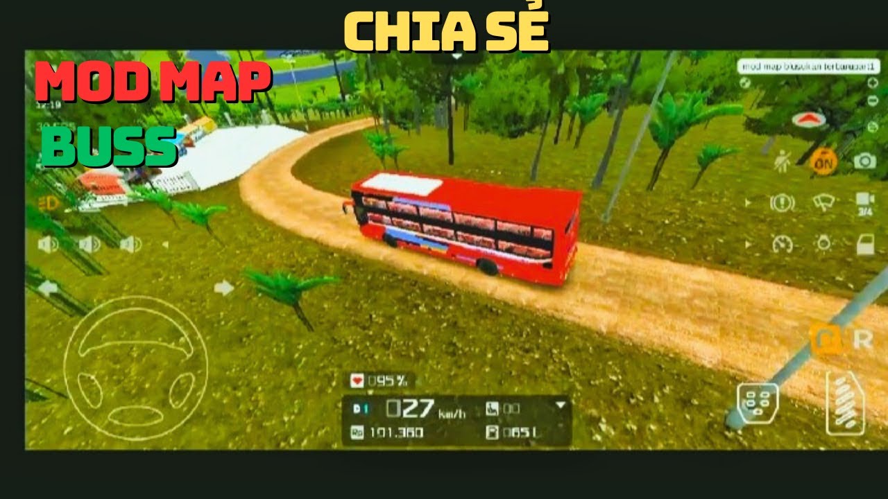 Mod map bus simulator Indonesia yên game 13/10/24