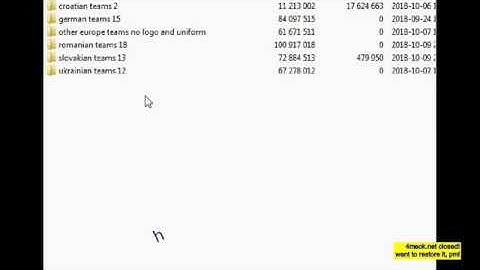 PES 2015 many unlocked exported teams for import for free dowload