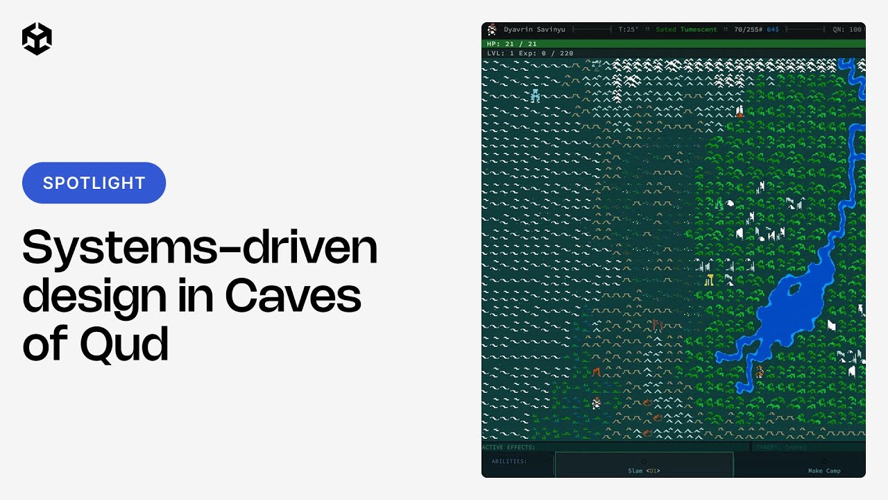 Complex Cave System Layout Systems-driven design in Caves of Qud - YouTube