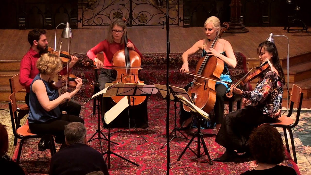 Trio Arkel, Strings Attached Concert, Schubert Quintet in C Maj, 4th Mv