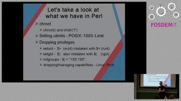 Containers in Pure Perl