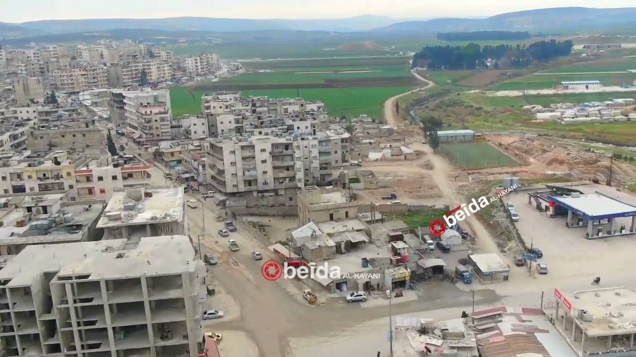 حي #الأشرفية العظيم ومدينة #عفرين من الأعلى أكثر هذه المرة