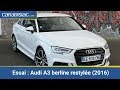 Essai – Audi A3 berline restylée 2016 : un bien pour une malle