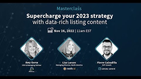 Supercharge your 2023 strategy with data-rich listing content