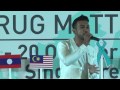 High on love by taufik batisah at the fifth asean ministerial meeting on drug matters