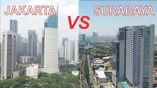 Kota Jakarta VS Kota Surabaya 2019, Kota Terbesar di Indonesia dan Ibukota Provinsi Jawa Timur