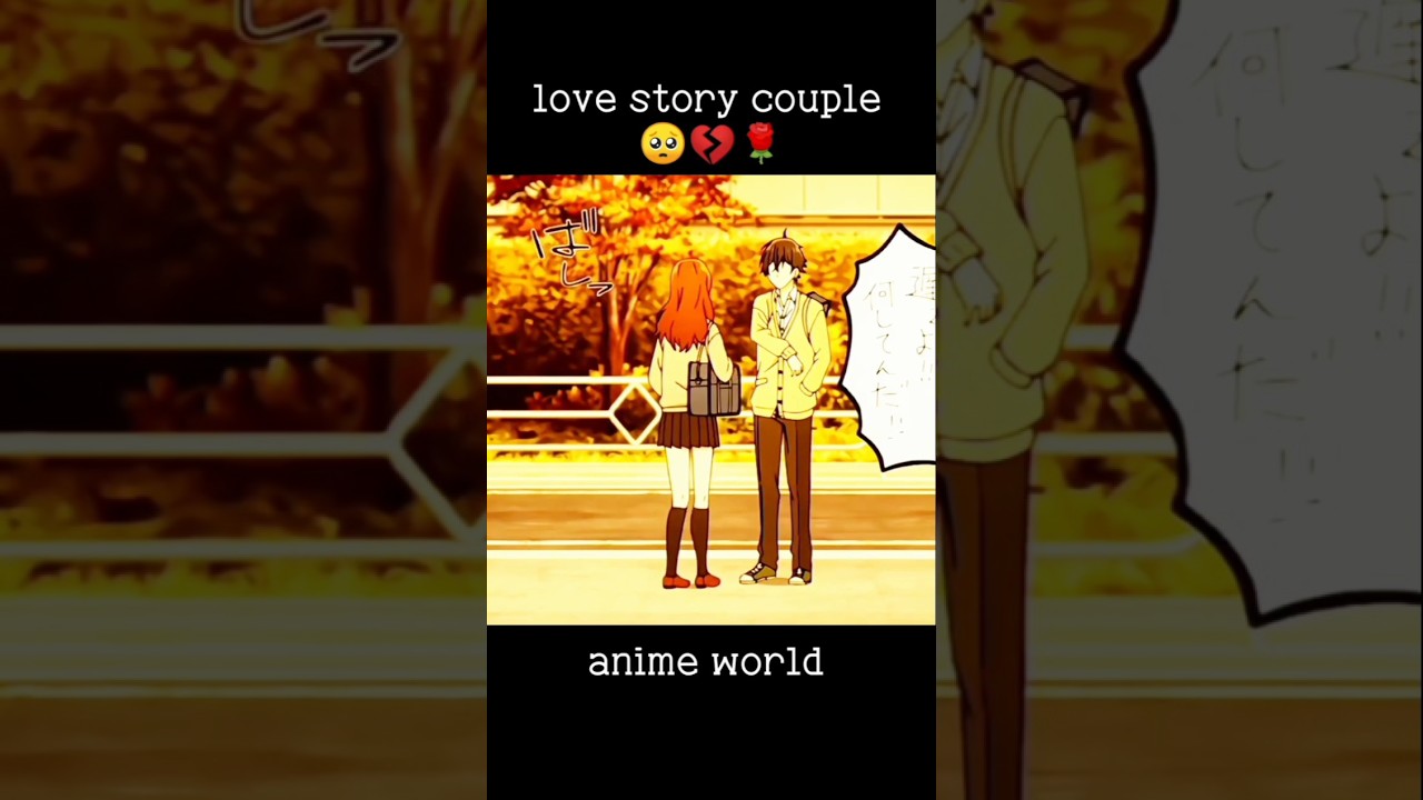 horimiya love story couple 🥺 💔 🌹 