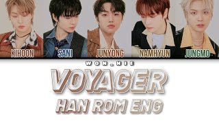Voyager By Catch The Young (Colour Coded Lyrics) [Han/Rom/Eng]