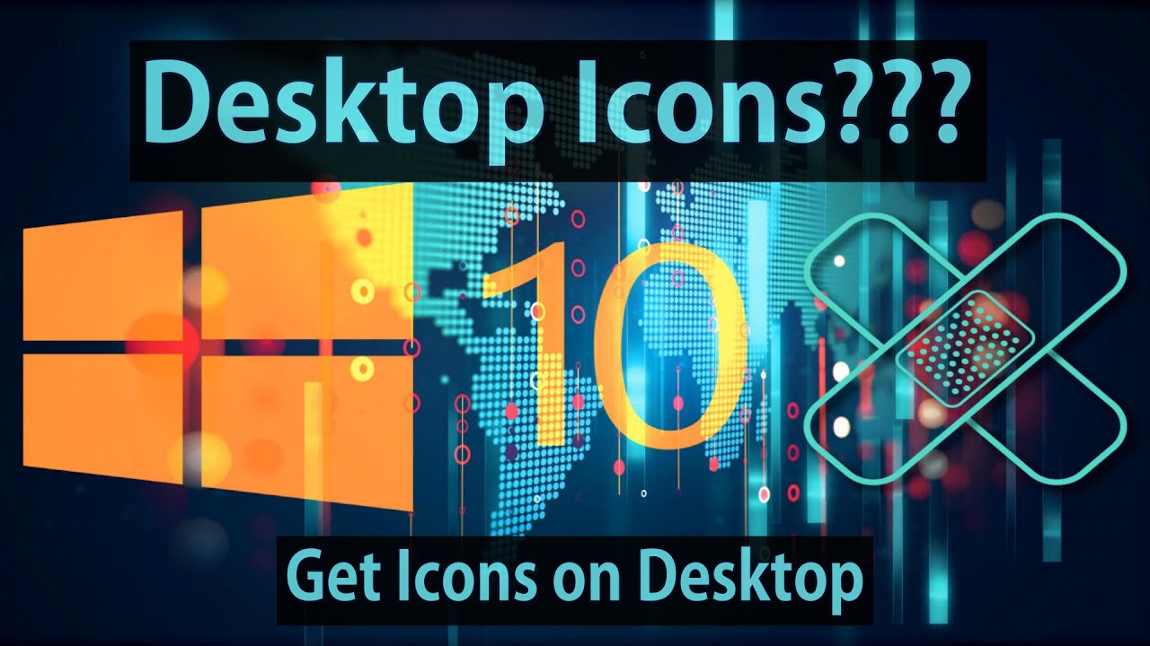 Desktop icons not showing windows 10 || Get Missing Icons on Desktop ...